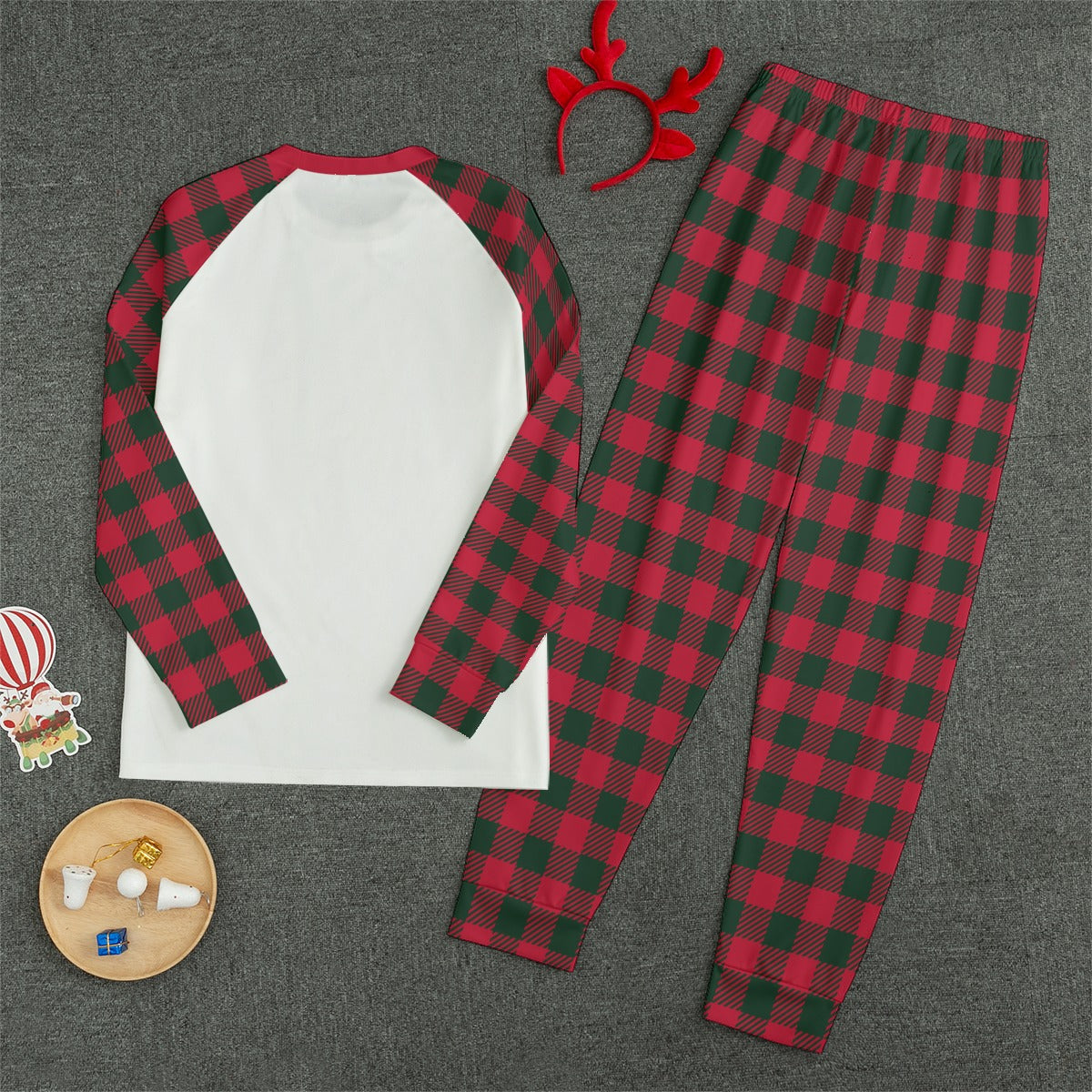 Reindeer Christmas Unisex Pajama Set