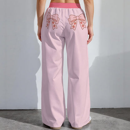Sweetheart Strawberry Bow Lounge Pants