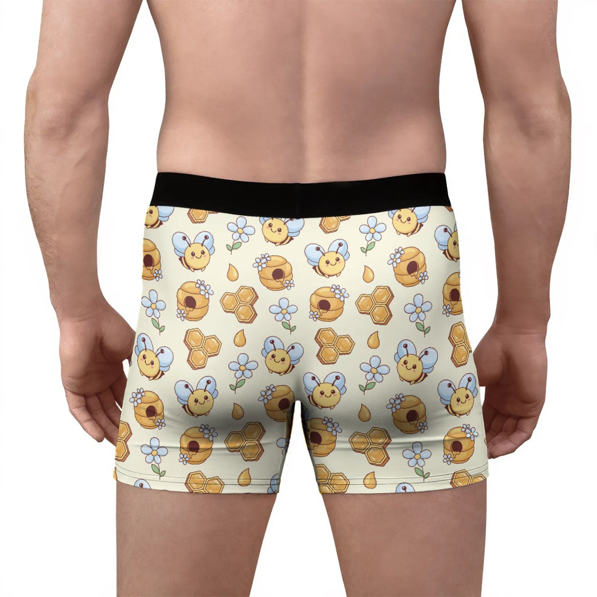 Honeybee Snuggles Stretch Boxer Briefs - Puppy's Aesthetics