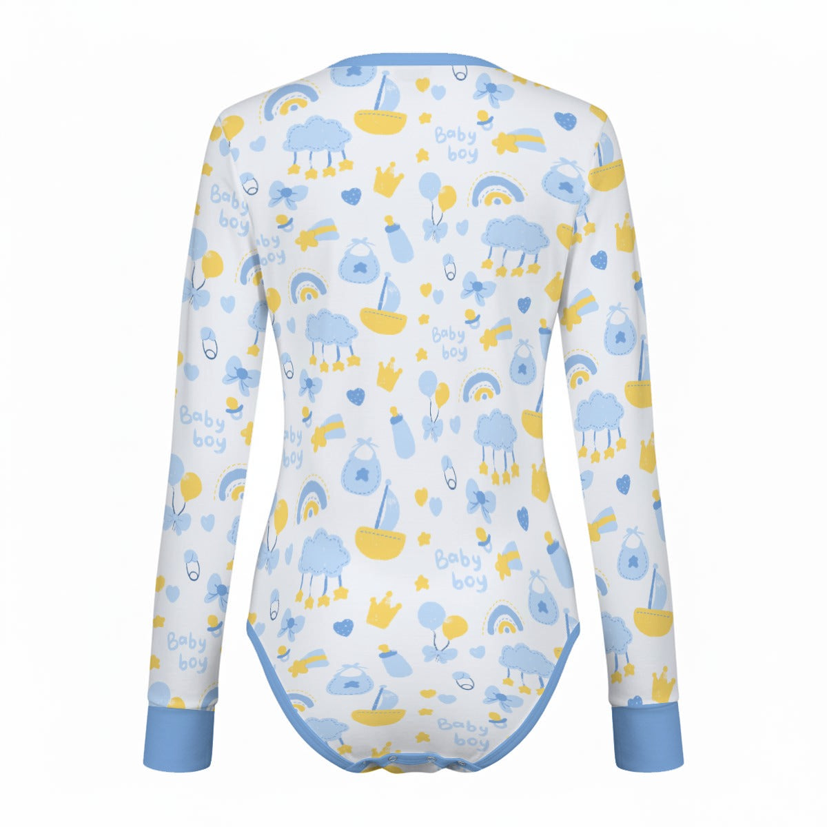 Baby Boy Dreams Long Sleeve CuddleSuit
