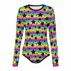 Starlite Stripes Long Sleeve CuddleSuit