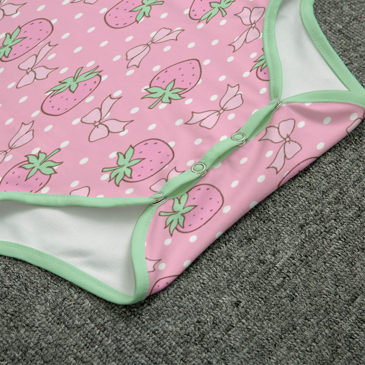 Strawberry Sweetheart Adult CuddleSuit