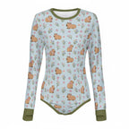Sweet Meadow Capybara Long Sleeve CuddleSuit - Puppy's Aesthetics