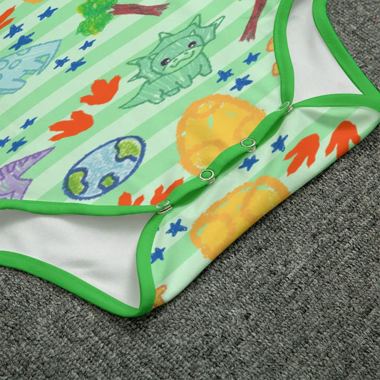 Dino Doodles Adult Unisex CuddleSuit - Puppy's Aesthetics