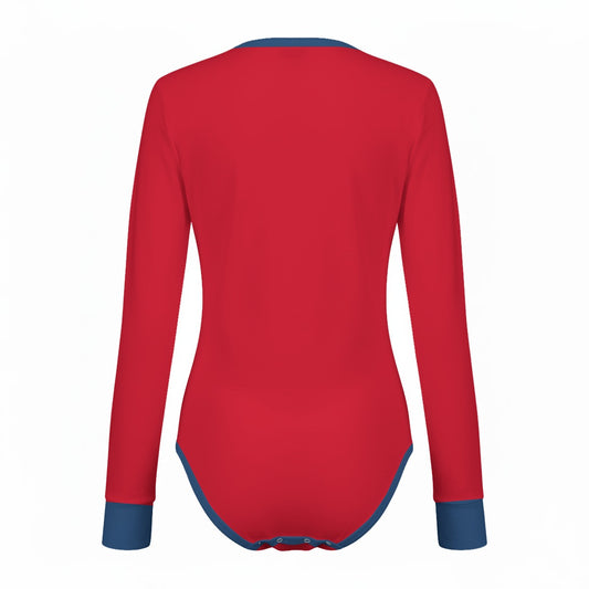 Tiny Pilot Rocket Long Sleeve CuddleSuit