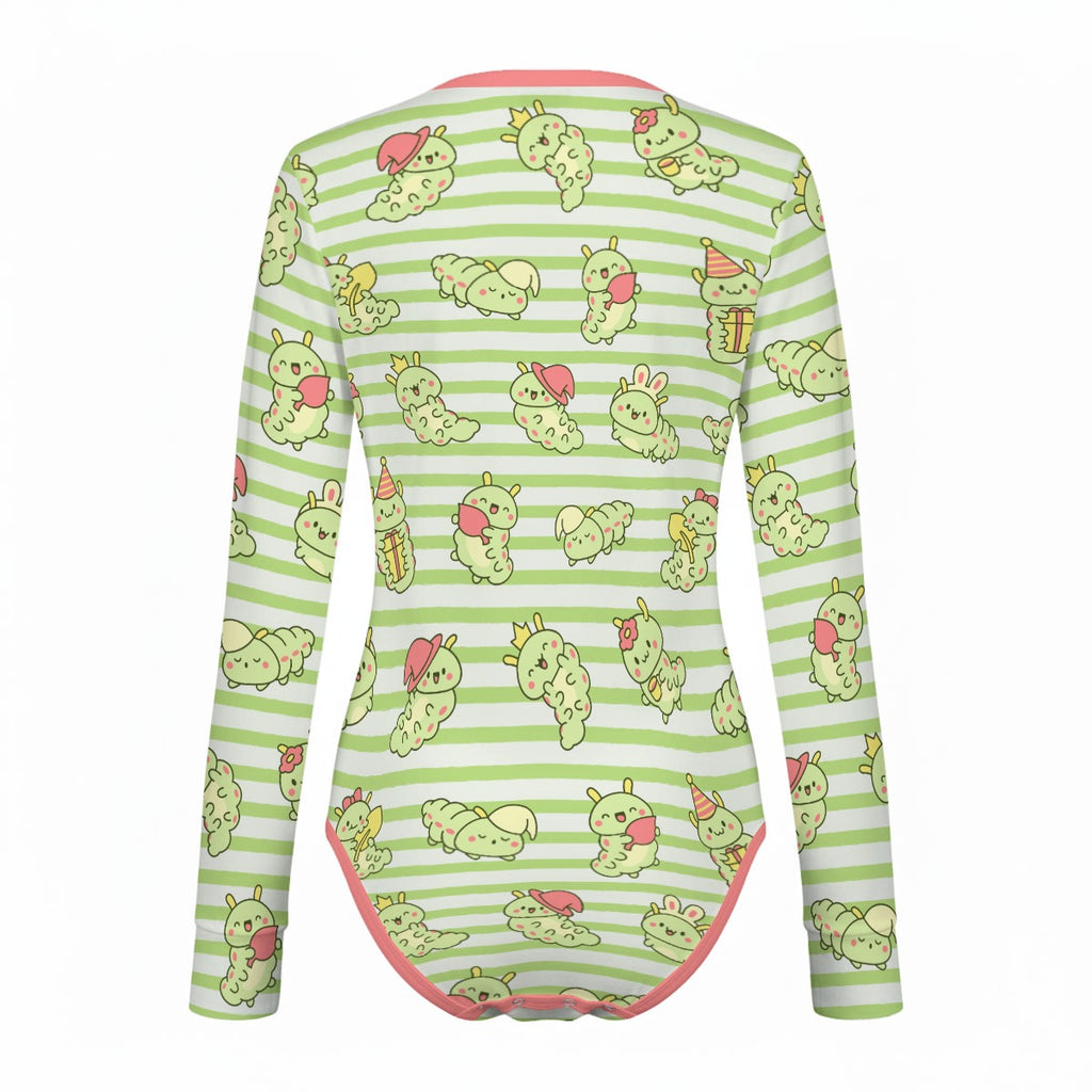 Lil Wigglebug Long Sleeve CuddleSuit