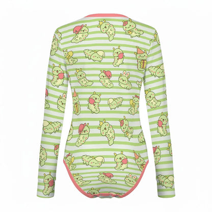 Lil Wigglebug Long Sleeve CuddleSuit - Puppy's Aesthetics