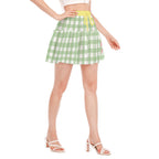 Sweet Lil Bee Ruffle Plaid Skirt - Puppy's Aesthetics