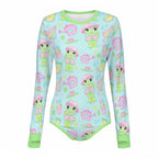 Rainy Day Froggie Long Sleeve CuddleSuit