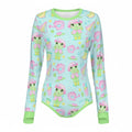 Rainy Day Froggie Long Sleeve CuddleSuit - Puppy's Aesthetics