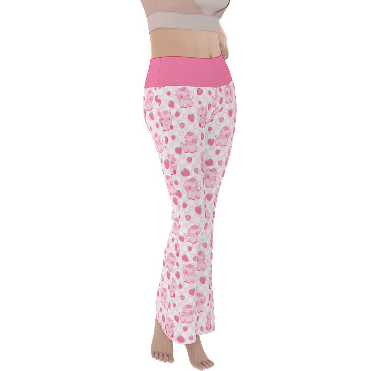 Berry Moo Flare Leggings