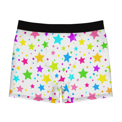 Lil Pastel Stars Stretch Boxer Briefs