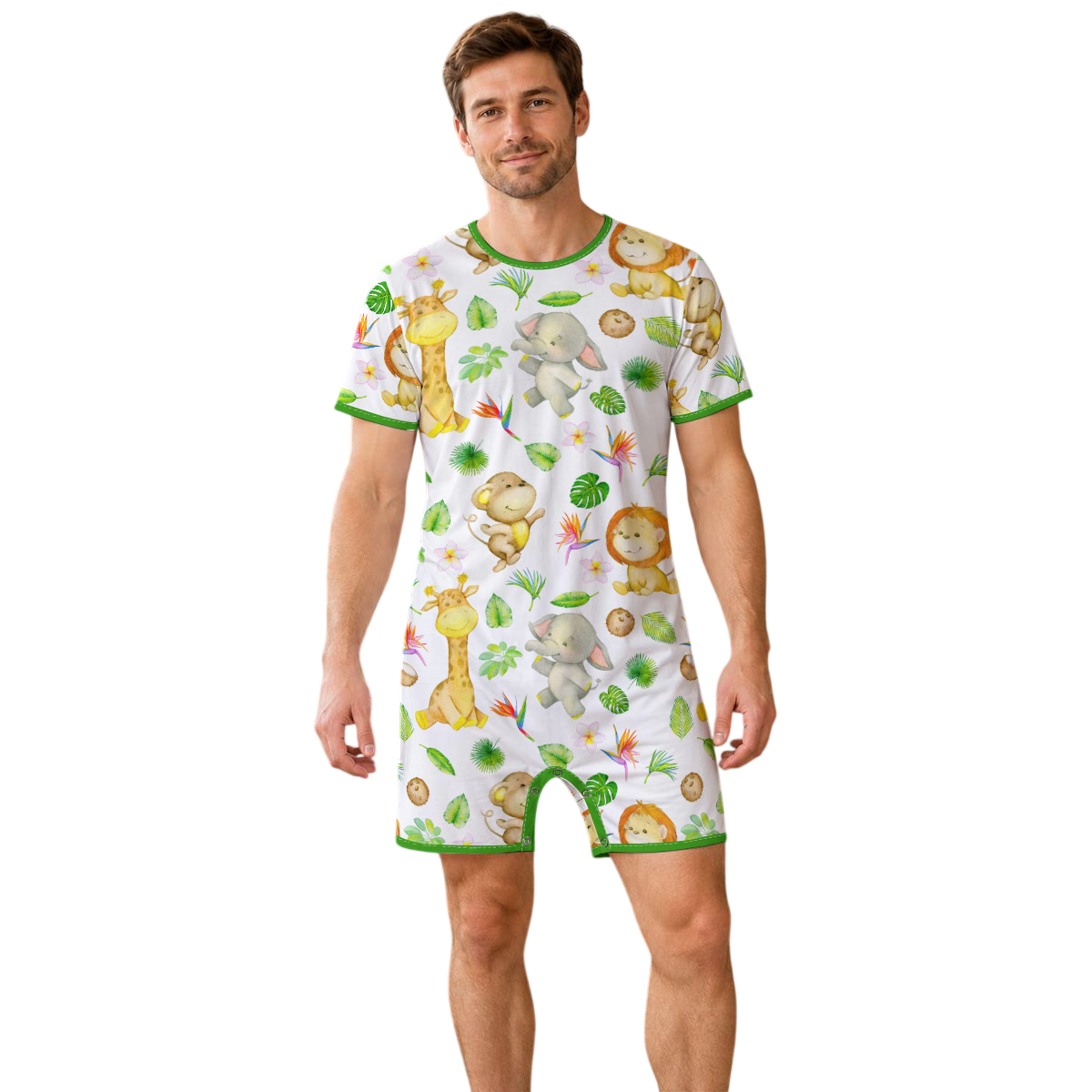 Safari Play Snap Romper