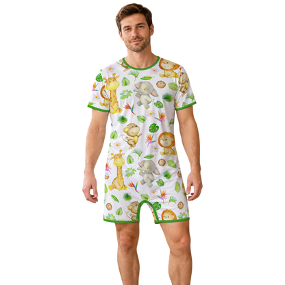 Safari Play Snap Romper