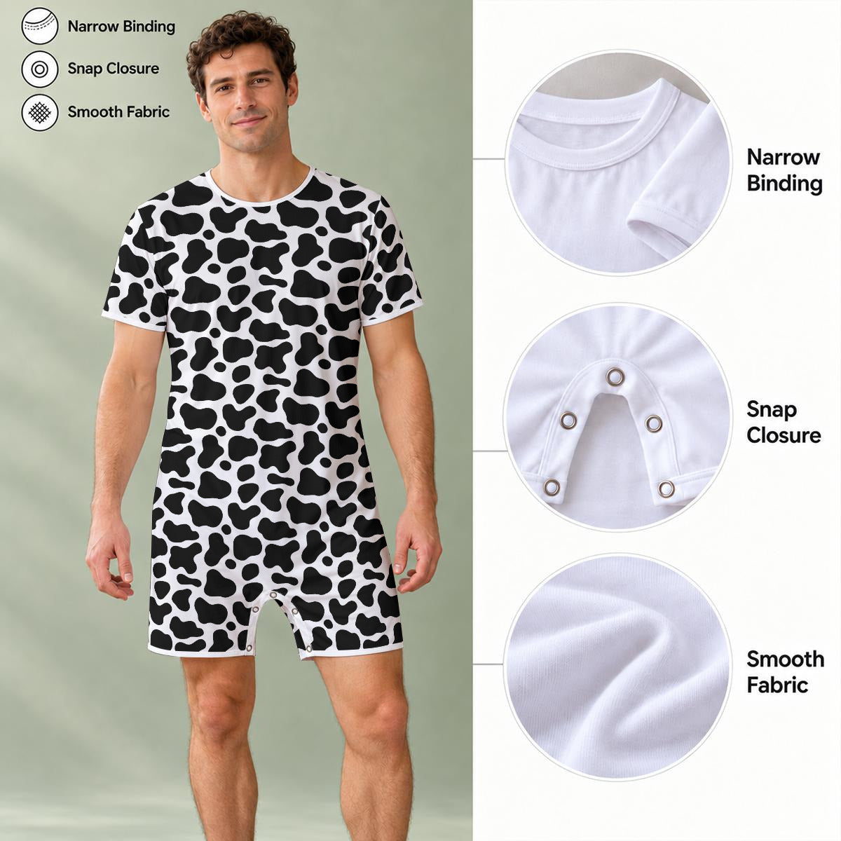 Moo Moo Cutie Play Snap Romper