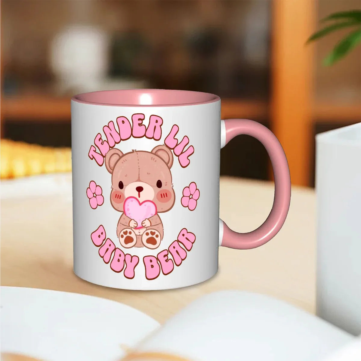 Tender Lil Bear 11oz Coffee Mug - Puppy's Aesthetics