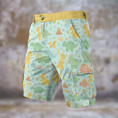 Dino Dreamland Cargo Play Shorts