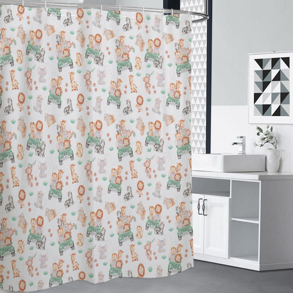 Sweet Safari Shower Curtain