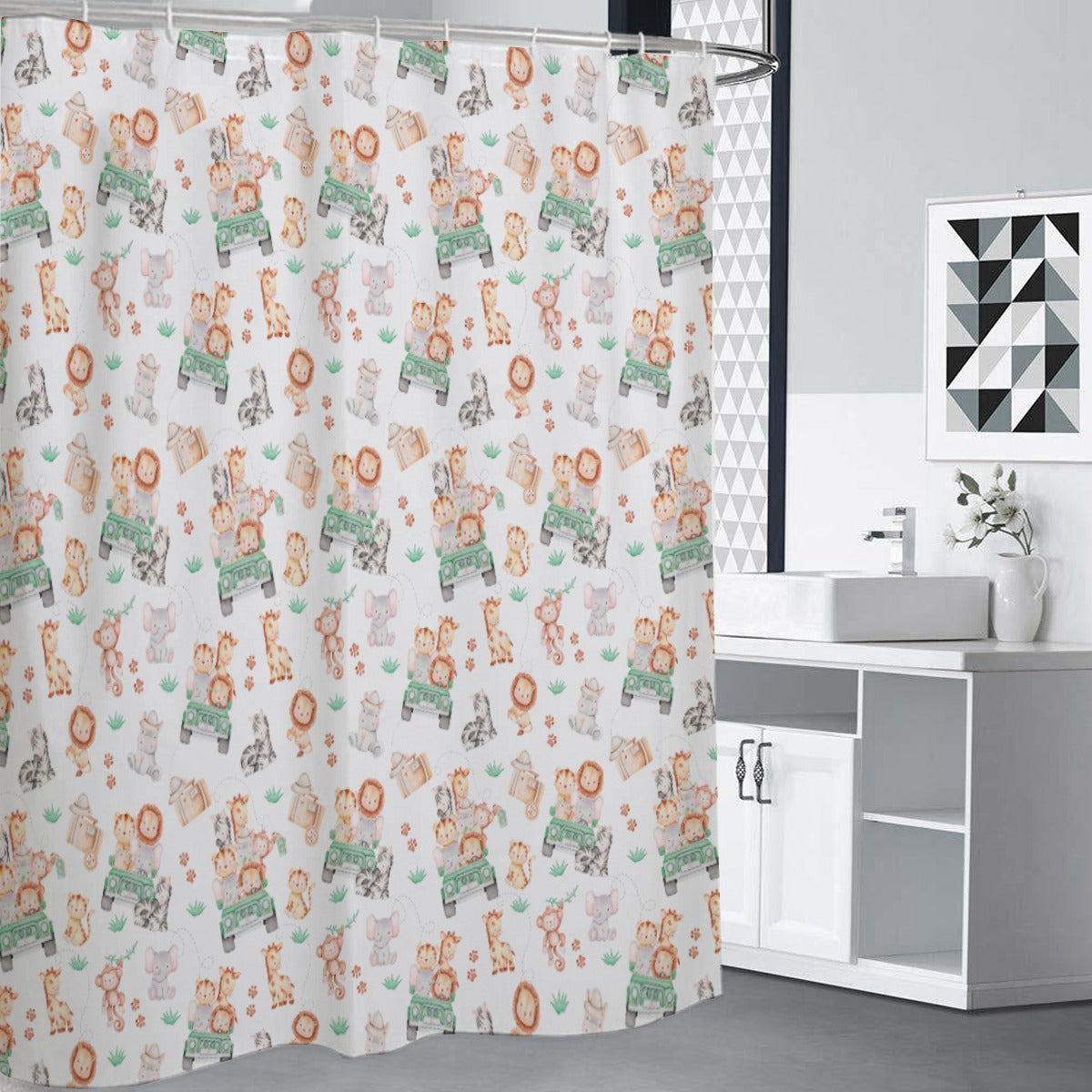 Sweet Safari Shower Curtain