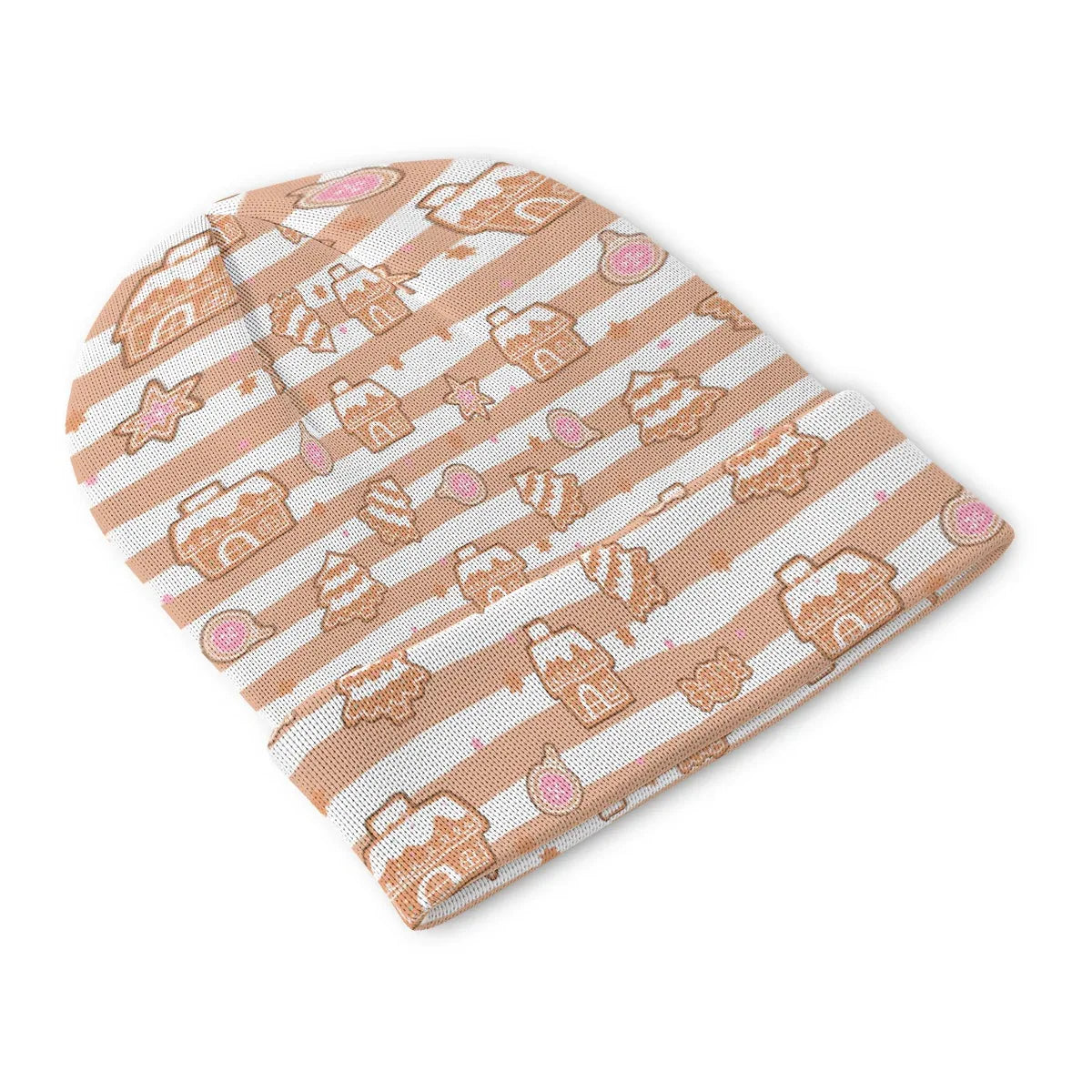 Gingerbread Cutie Cozy Beanie - Puppy's Aesthetics
