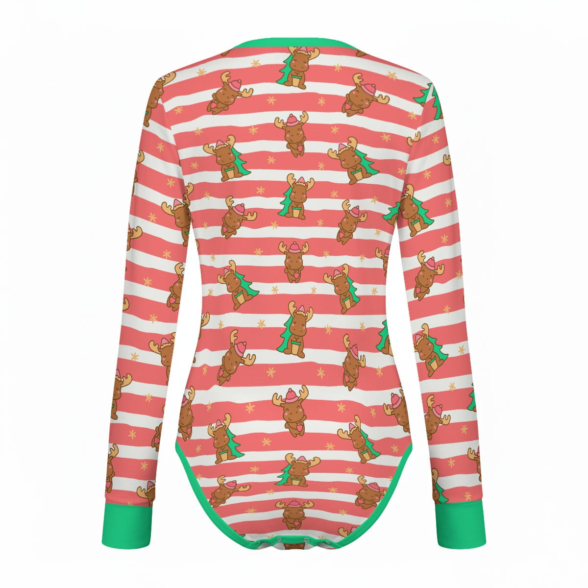 Merry Moose Long Sleeve CuddleSuit