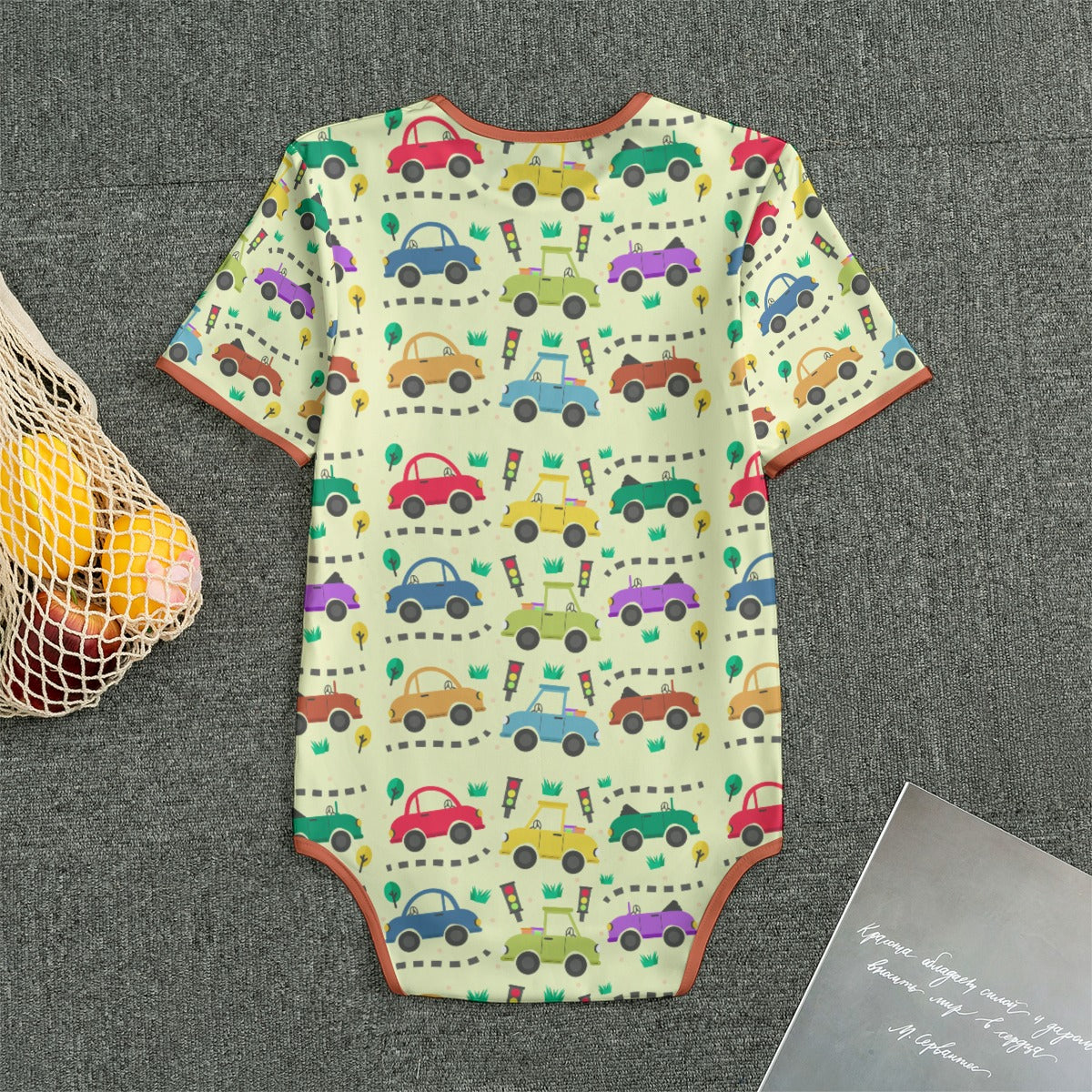 Little Road Trip Short Sleeve CuddleSuit