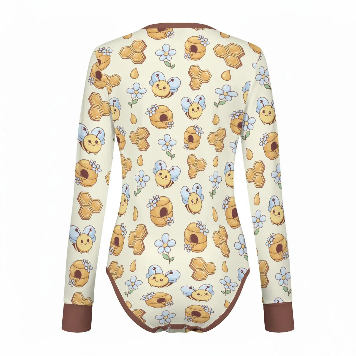 Sweet Honeybee Long Sleeve CuddleSuit - Puppy's Aesthetics
