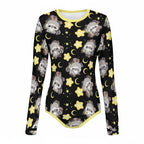 Celestial Raccoon Long Sleeve CuddleSuit