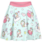 Pretty Unicorns Short Skirt