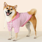Sweetheart Pink Pet Hoodie - Puppy's Aesthetics