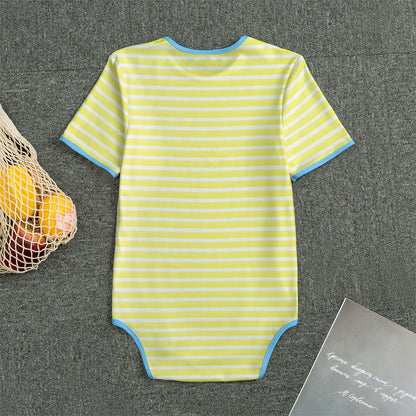 Bib Sunshine Stripes Adult Unisex SnappieSuit