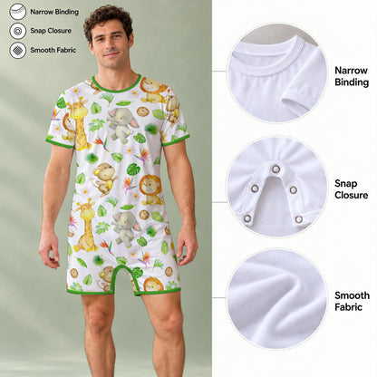 Safari Play Snap Romper