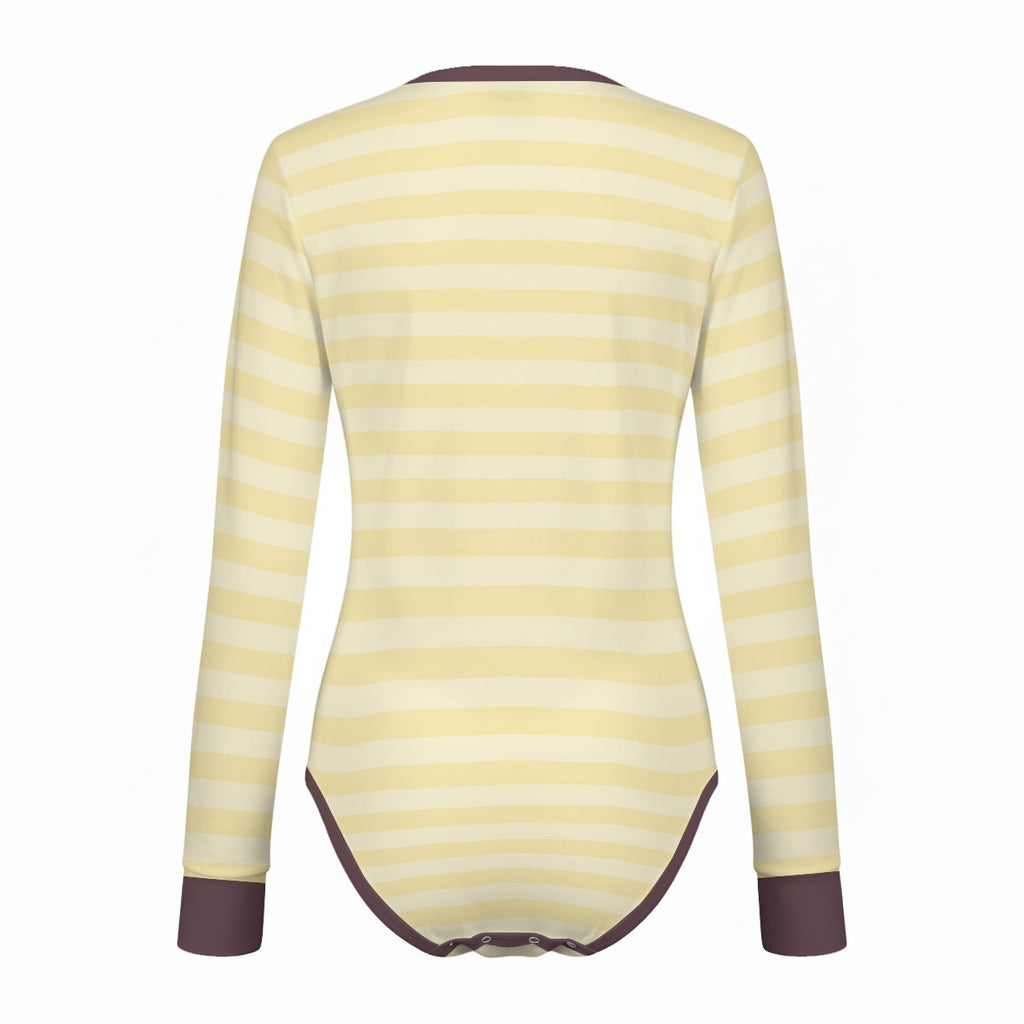 Chubby Bee Long Sleeve CuddleSuit