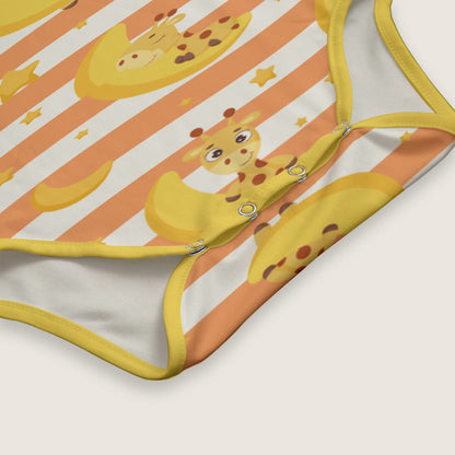 Moonbeam Giraffe Cotton CuddleSuit