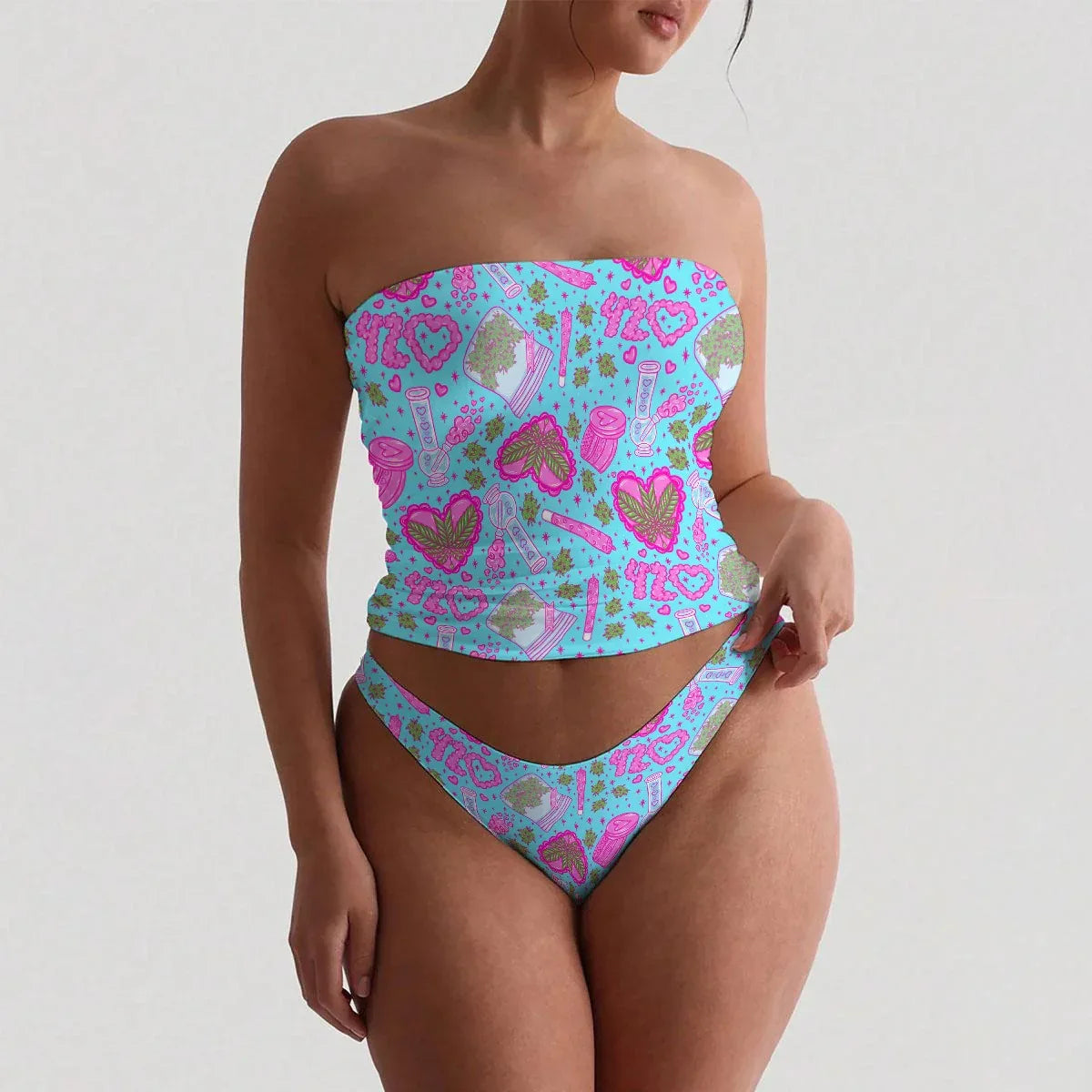 Blazed N’ Dazed Peekaboo Set - Puppy's Aesthetics