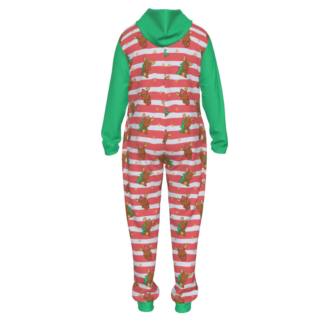 Merry Moose Hooded Pajamas