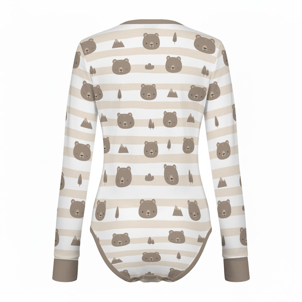 Honeywood Bears Long Sleeve CuddleSuit