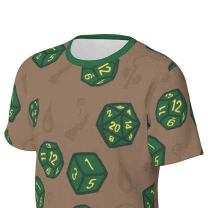 Fantasy Dice Unisex Cotton Graphic Tee