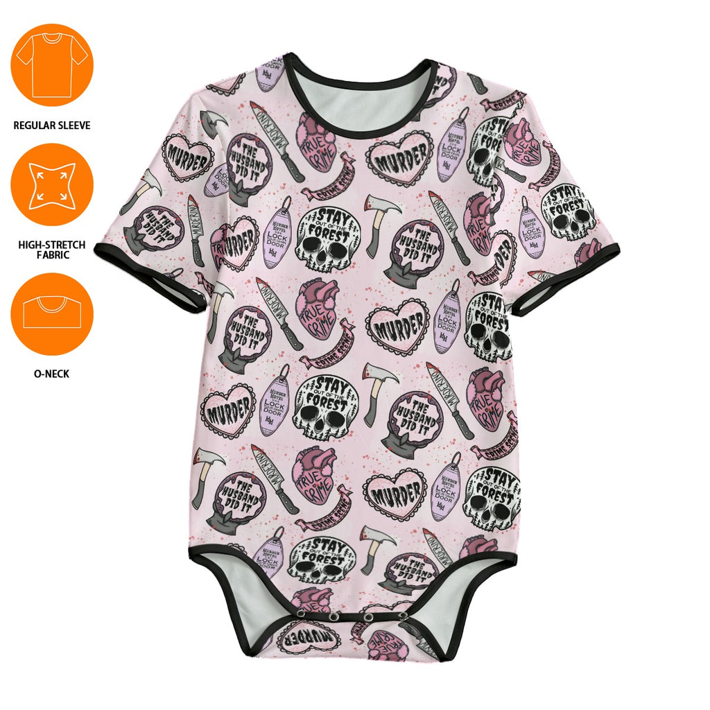 True Crime Cutie Unisex Adult CuddleSuit