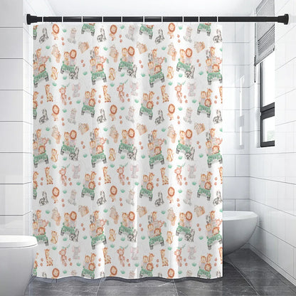 Sweet Safari Shower Curtain - Puppy's Aesthetics