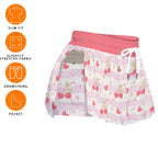 Soft Cherry Sweetheart Play Skort