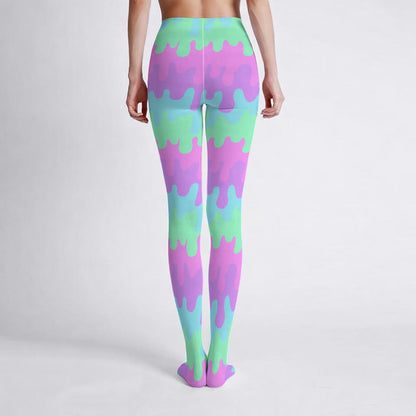 Pastel Melt Stretch Tights