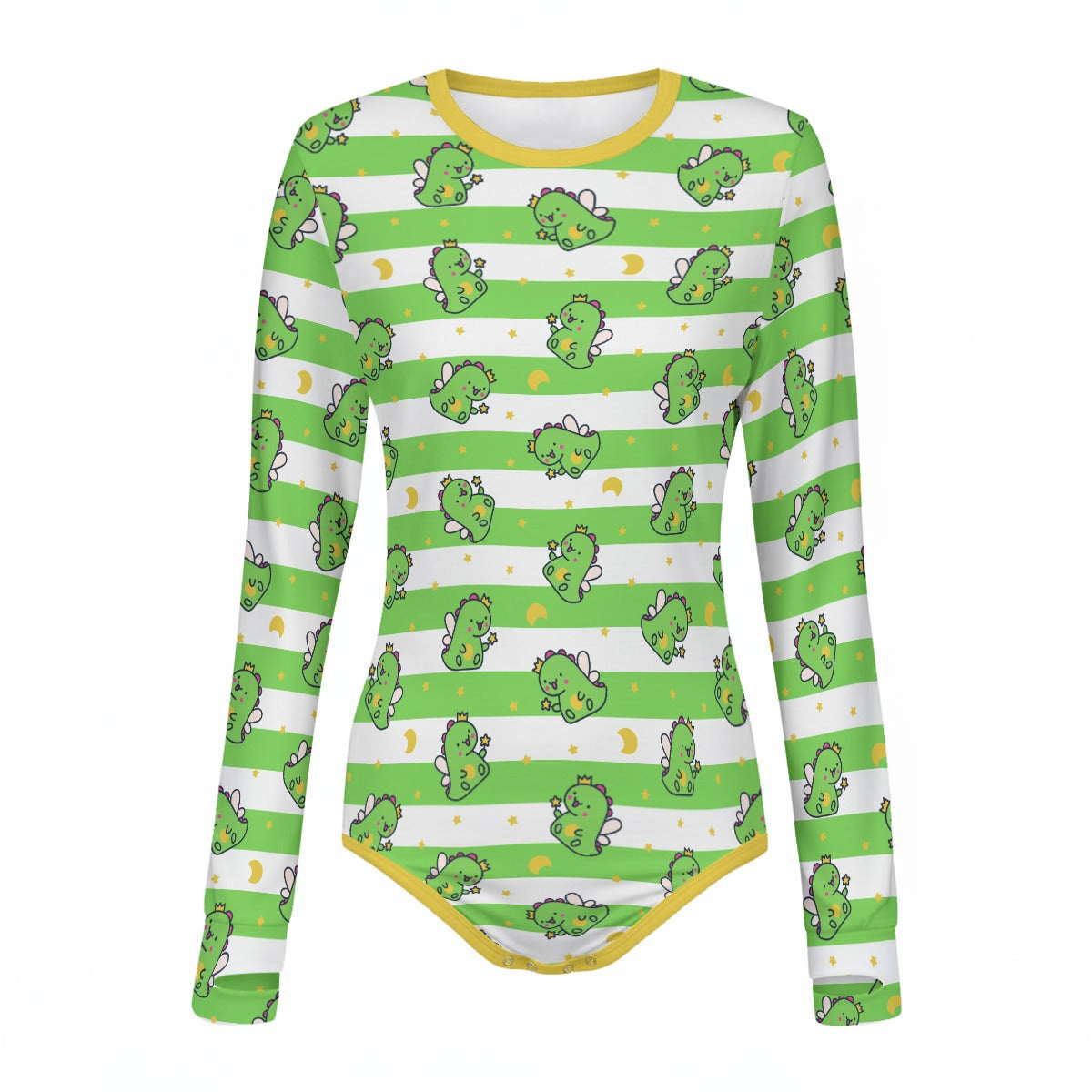 Fairy Dinos Long Sleeve CuddleSuit