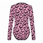 Pastel Batty Long Sleeve Bodysuit