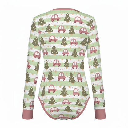 Lil Tree Cruiser Long Sleeve CuddleSuit - Puppy's Aesthetics