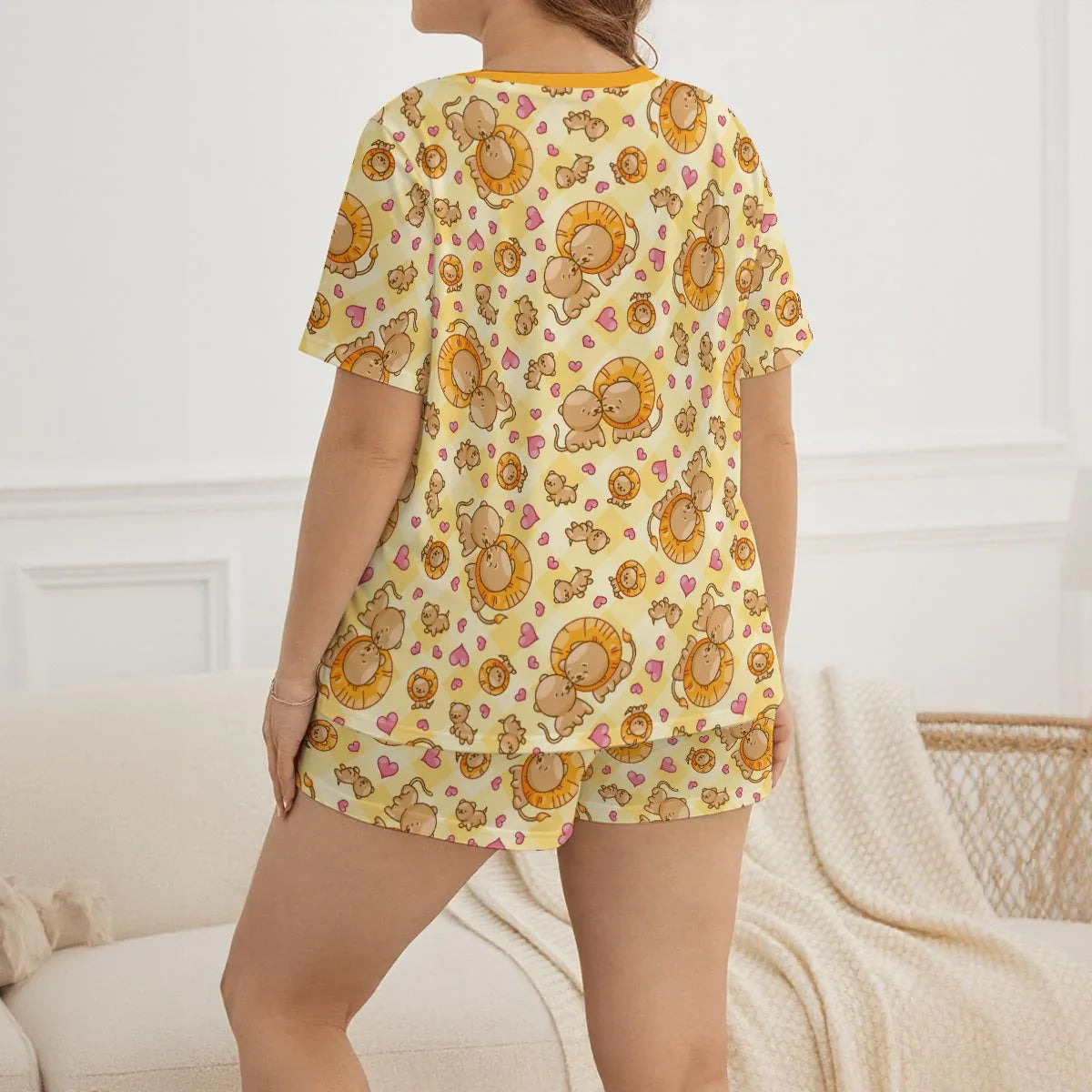 Roary Cuddles Jammies Shorts Set - Puppy's Aesthetics