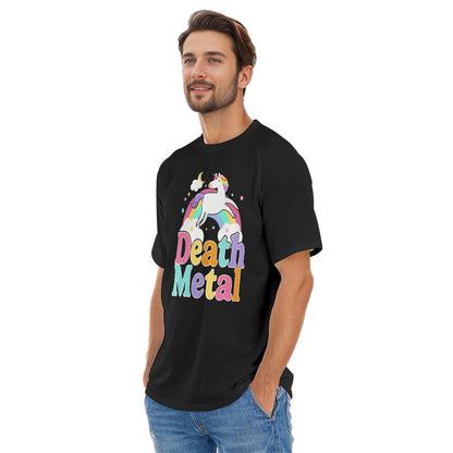 Death Metal Unicorn Graphic Tee