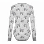 Sleepy Raccoon Long Sleeve CuddleSuit