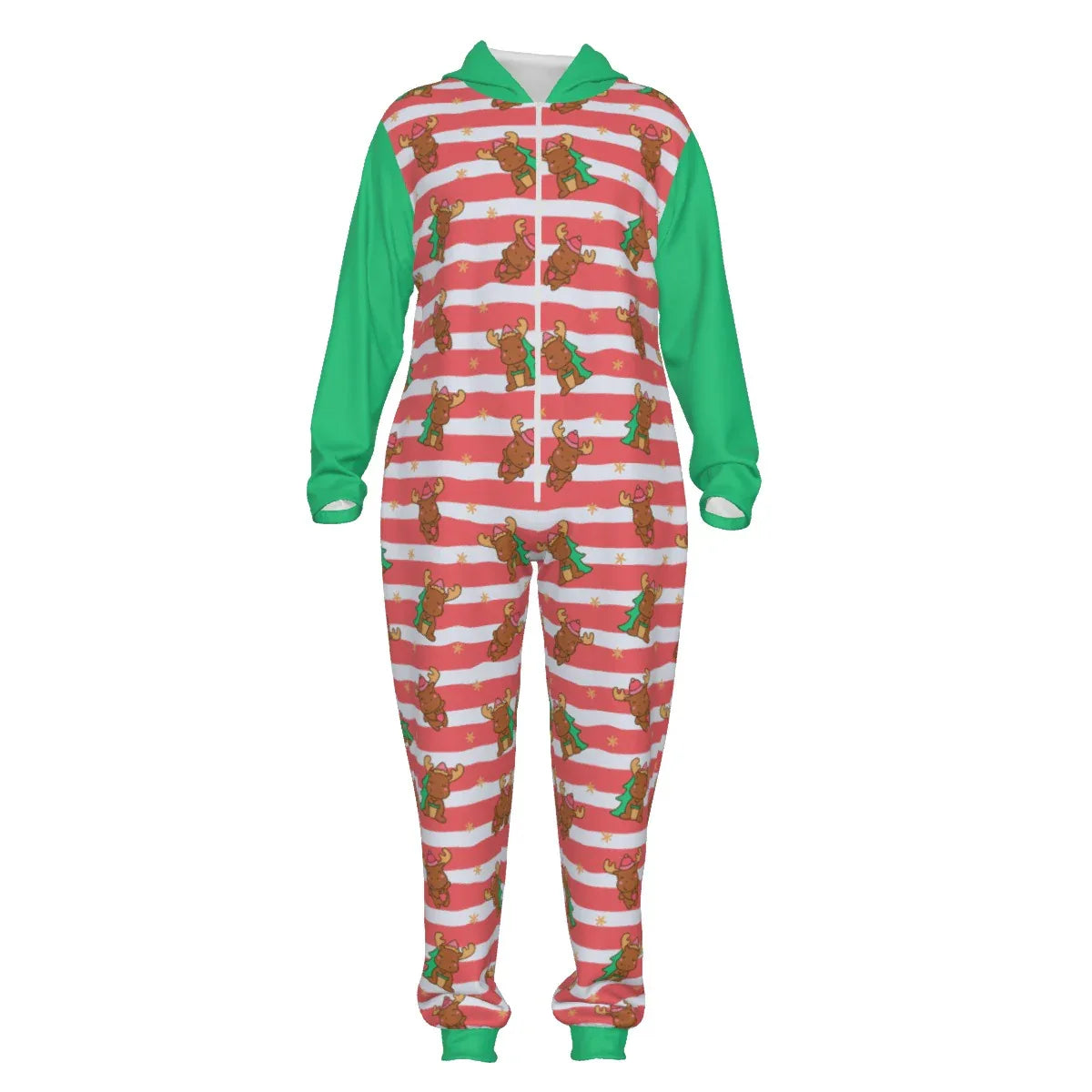 Merry Moose Hooded Pajamas - Puppy's Aesthetics