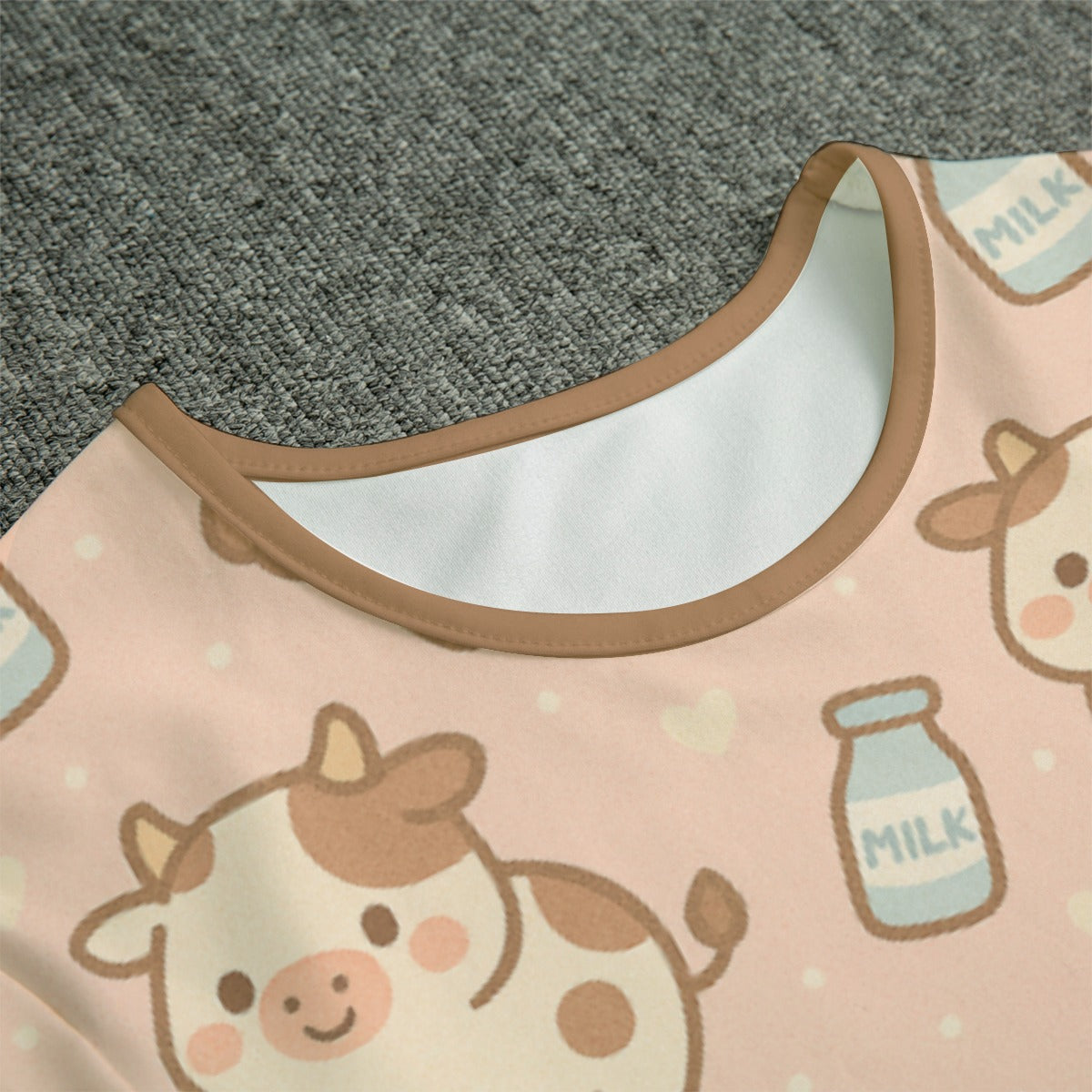 Milk & Moo Short Sleeve CuddleSuit